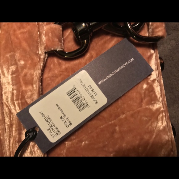 FALL SALE! REBECCA MINKOFF MINI MAC IN SILVER AND ROSE!! - Picture 8 of 8